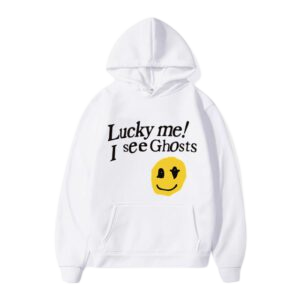 men lucky me i see ghosts hoodie