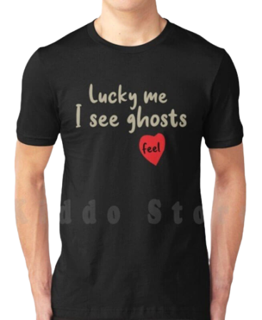 lucky me i see ghosts t shirt