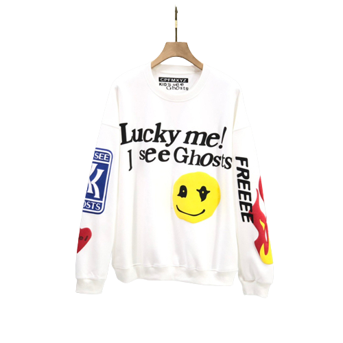 kanye lucky me i see ghosts sweatshirt